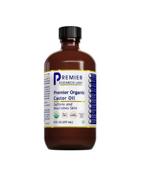 Premier Castor Oil, Organic 8 oz