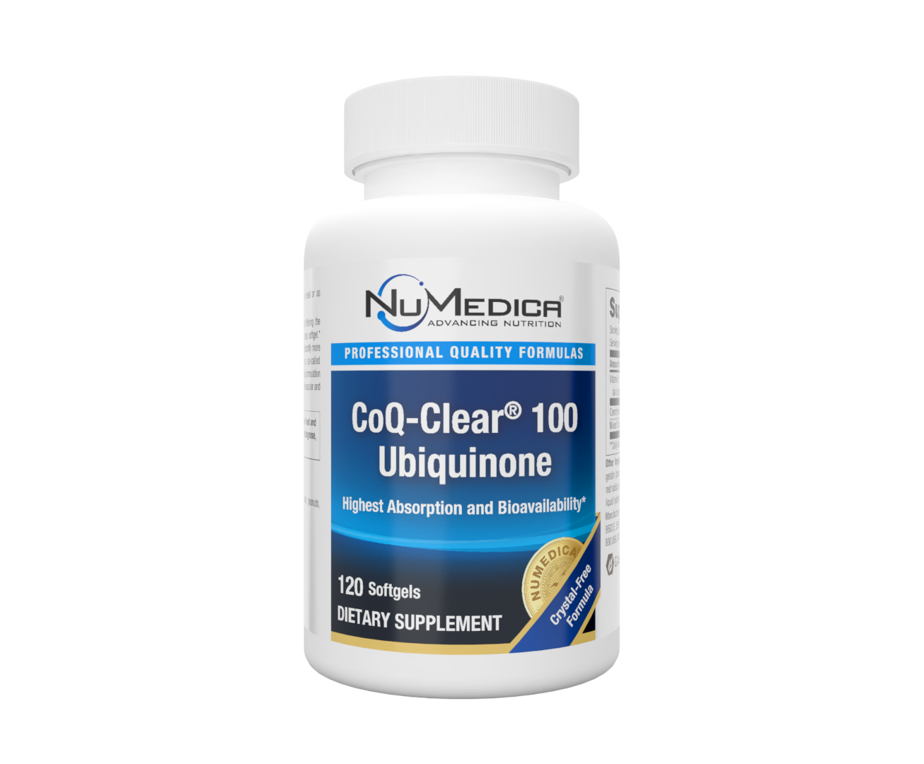 CoQ-Clear 100 UbiquiNONE - 120 caps