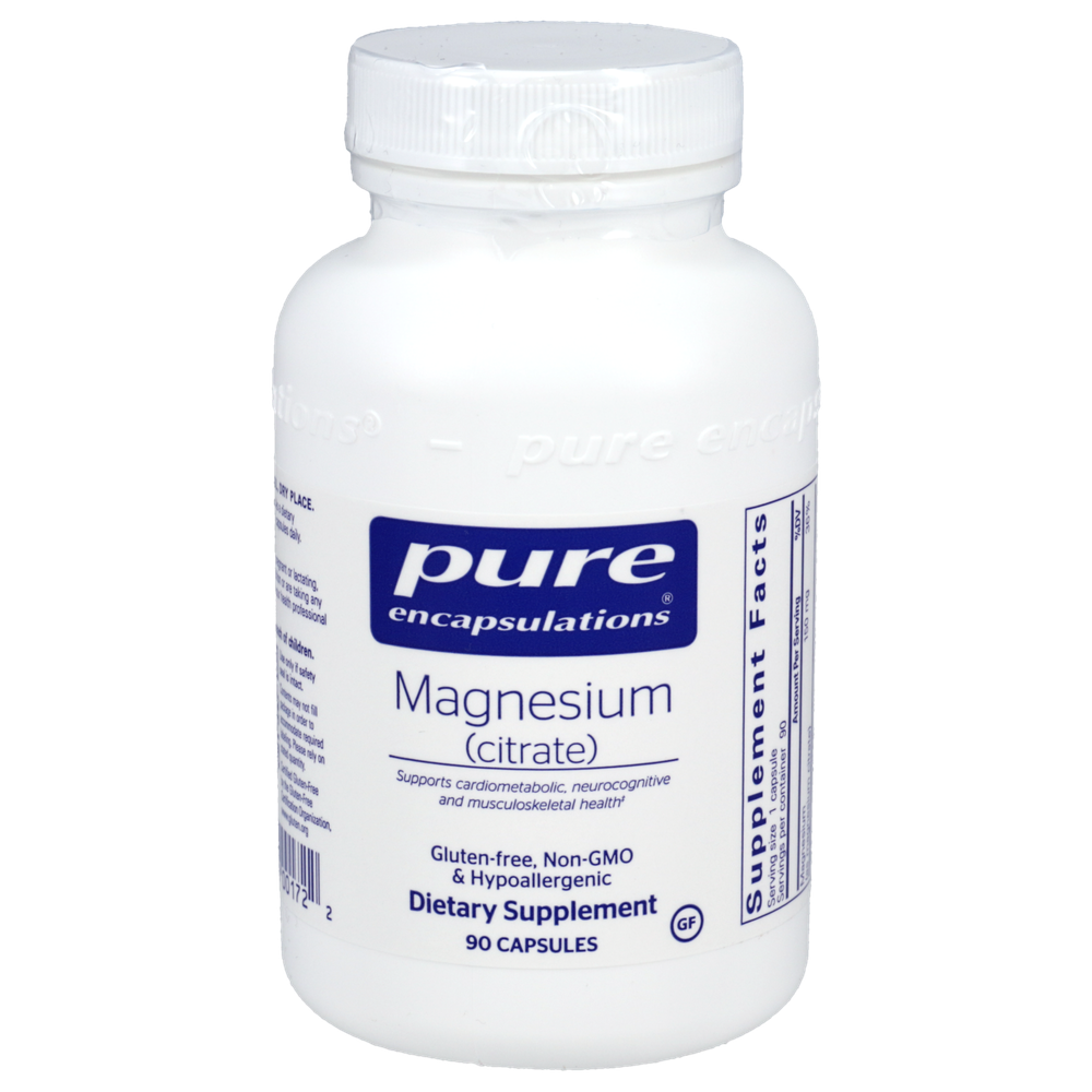 Magnesium Citrate - 90 caps - Pure
