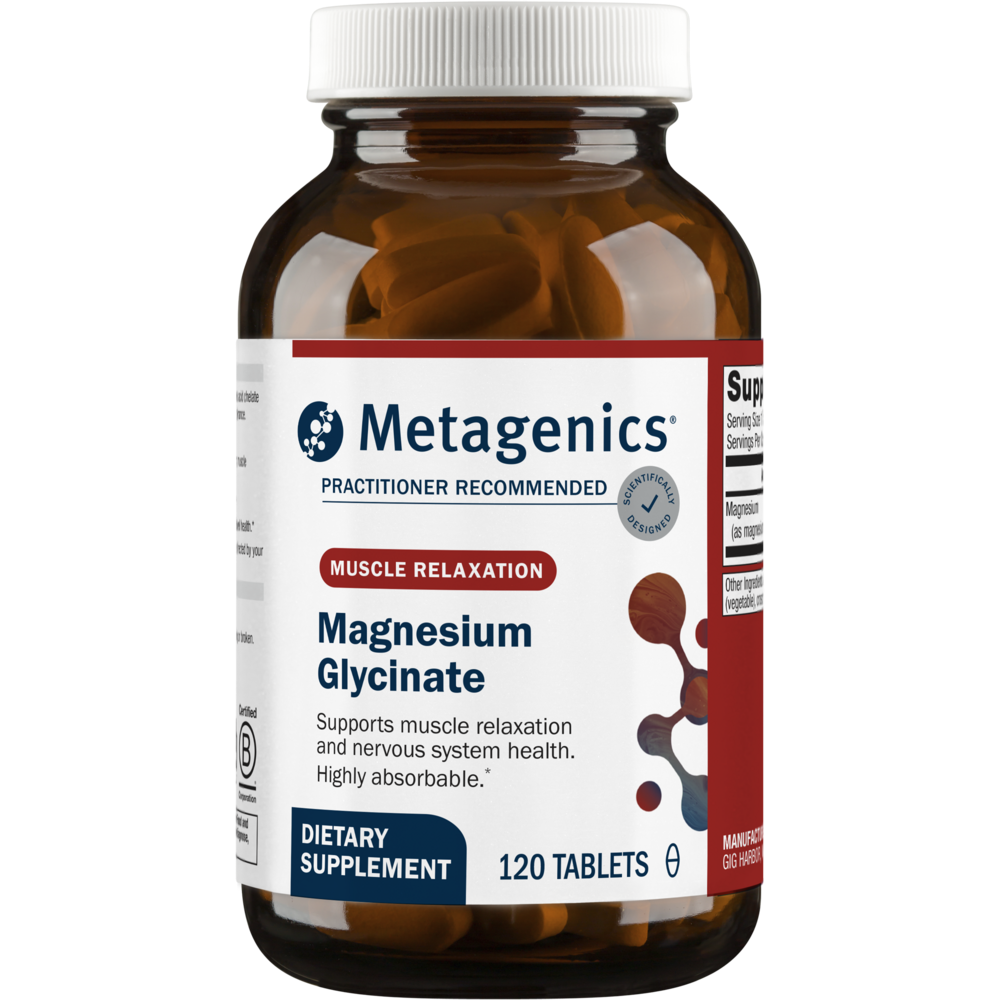 Magnesium Glycinate 100mg - 120 tabs