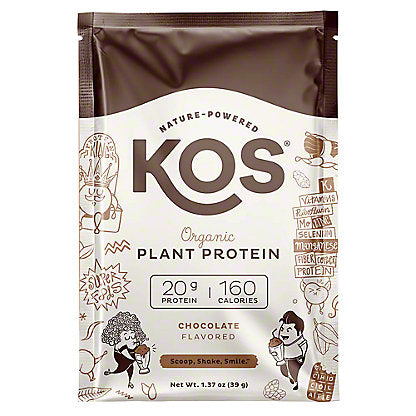 Organic Chocolate Plant Protein Powder Single 1.3 Oz