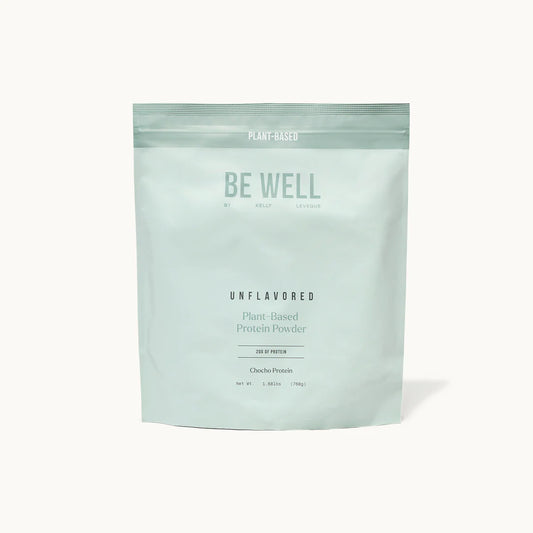 Be Well Plant-Based Protein Powder Unflavored Chocho Protein