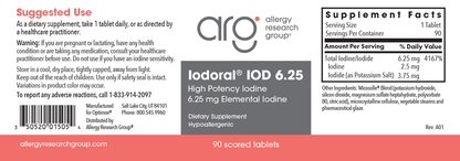 Iodoral 6.25 mg - 90 tab
