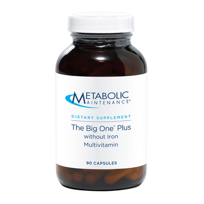 The Big One Plus w/o Iron Multivitamin - 90 caps