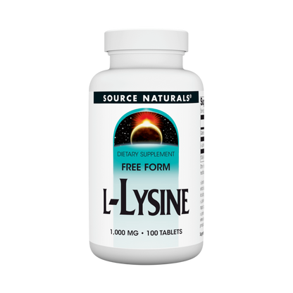 L-Lysine - 1000 mg -100 Tablets