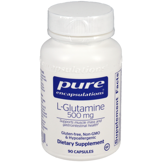 L-Glutamine 500 mg - 90 caps, Pure