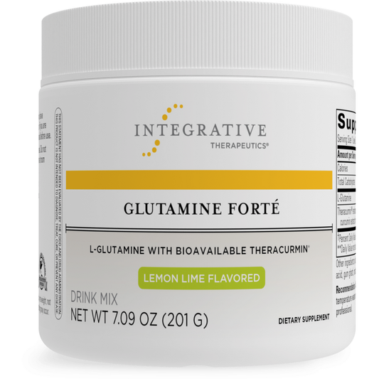 Glutamine Forte, Lemon Lime - 7.09 oz
