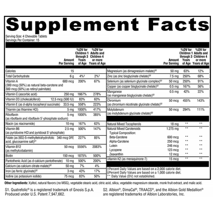 Active Nutrients, Mixed Berry - 120 chew tabs