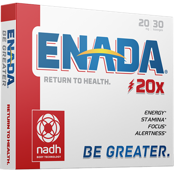 Enada NADH 20mg 30 Lozenges - LaValle Performance Health