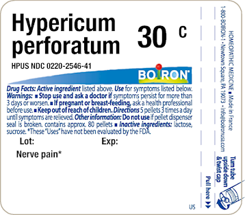 Hypericum perforatum 30C  80pellets