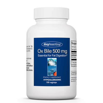 Ox Bile 500mg 100Vcaps