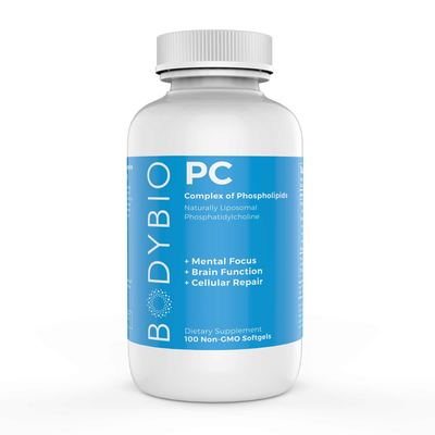 PC Liposomal Phospholipid Complex 100softgels (BodyBio)