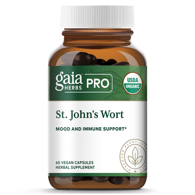 St John's Wort (Gaia Herbs) 60Vcaps
