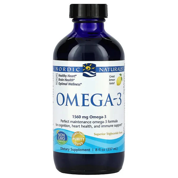 Omega-3 Fish Oil 1560mg   8oz