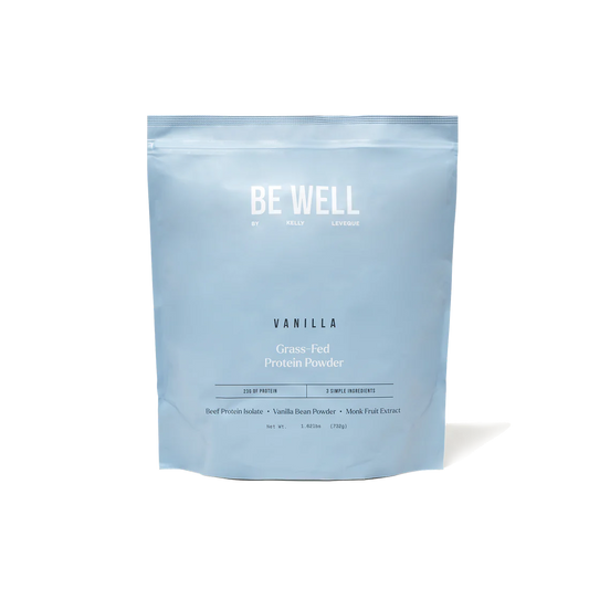 Be Well Grass-Fed Protein Powder  Vanilla