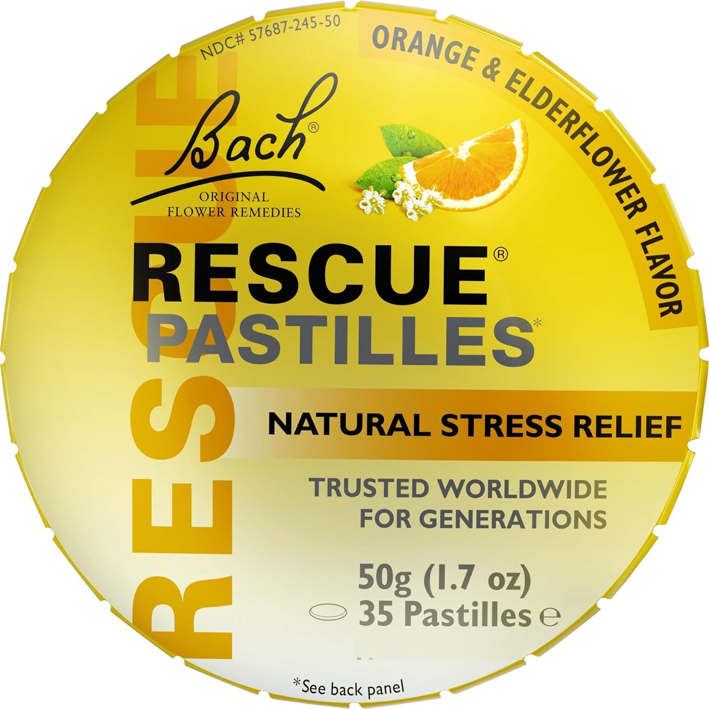 Bach Rescue Stress Relief- Elderberry/Orange