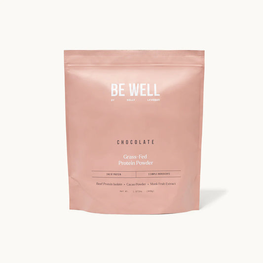 Be Well Grass-Fed Protein Powder  Chocolate