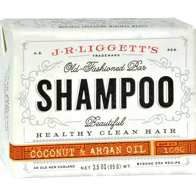 J. R. Liggett's Shampoo Bar Virgin Coconut & Argan Oil 1.75 oz