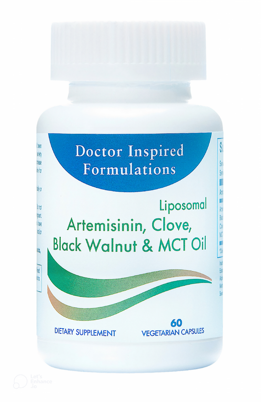 Liposomal Artemisinin, Clove, Black Walnut, & MCT Oil - 60 caps