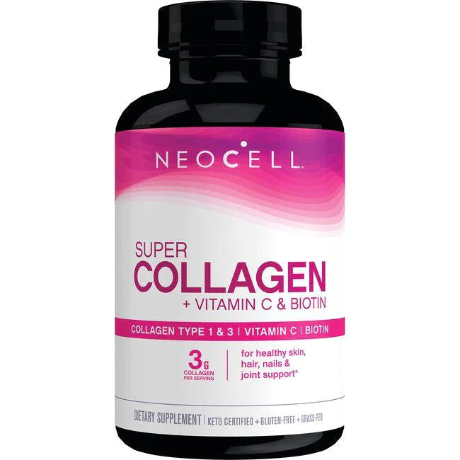 Neocell Super Collagen + Vitamin C + Biotin 180tabs - LaValle Performance Health