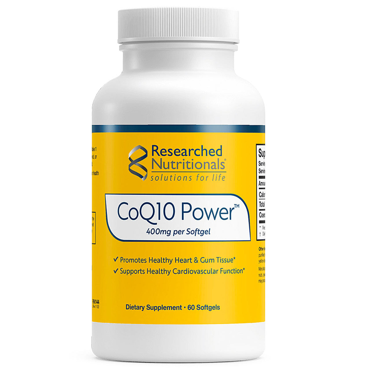 CoQ10 Power 400mg 60Softgels - LaValle Performance Health