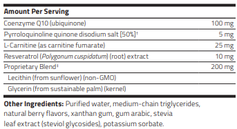 Liposomal CoQ10 PPQ - 6 oz
