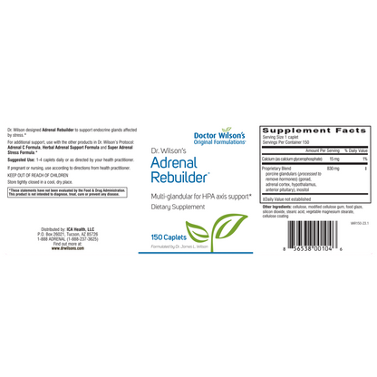 Adrenal Rebuilder - 150 Caplets