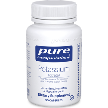 Potassium (citrate) 90 Vcaps - Pure