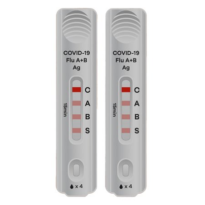 COVID-19 / Flu A+B Antigen Self-Test 2 Tests per Kit