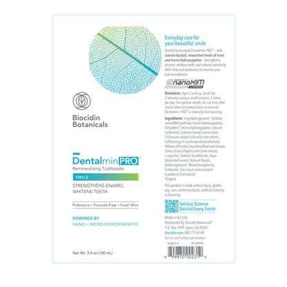 Dentalmin PRO™ Remineralizing Toothpaste