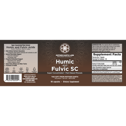 Humic & Fulvic SC - 90 caps