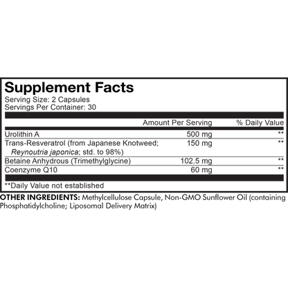 Liposomal Urolithin A - 60 caps