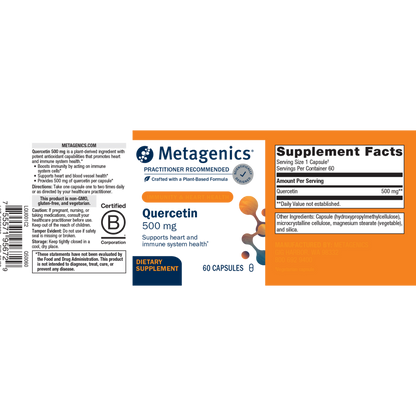 Quercetin 500 - 60 caps