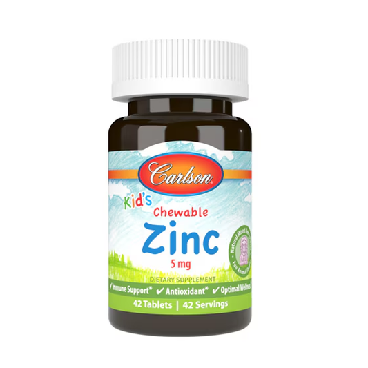 Kid's Chewable Zinc, Mixed Berry, 5mg